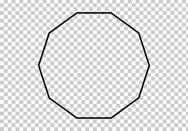 Inscribed Figure Circle Geometry Dodecagon Disk PNG, Clipart, Angle, Area, Area Of A Circle, Black, Black And White Free PNG Download