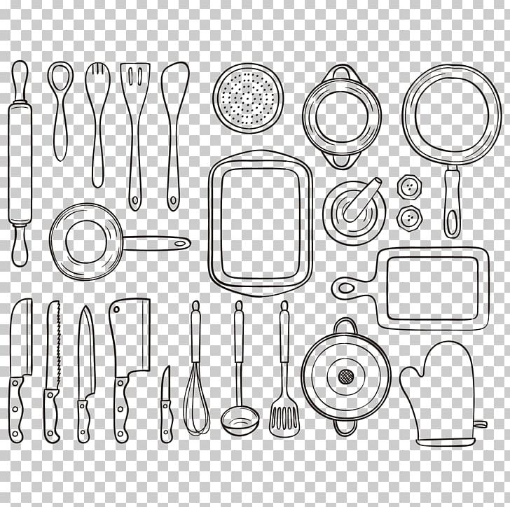 Kitchen Utensil Drawing Tool PNG, Clipart, Abstract Lines, Angle, Auto Part, Cooking, Fork Free PNG Download