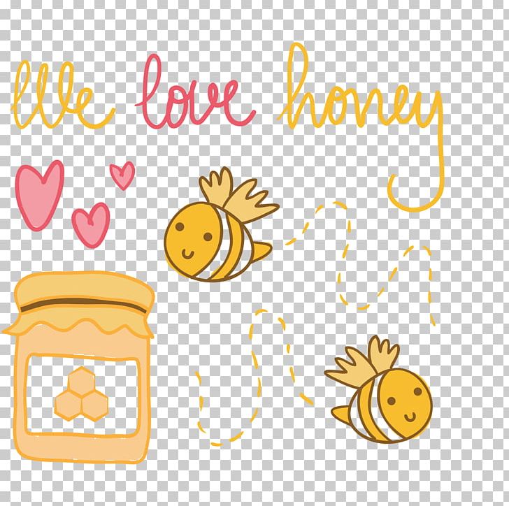 Bee Honey Cartoon PNG, Clipart, Area, Background, Background Vector, Bee, Bees Free PNG Download