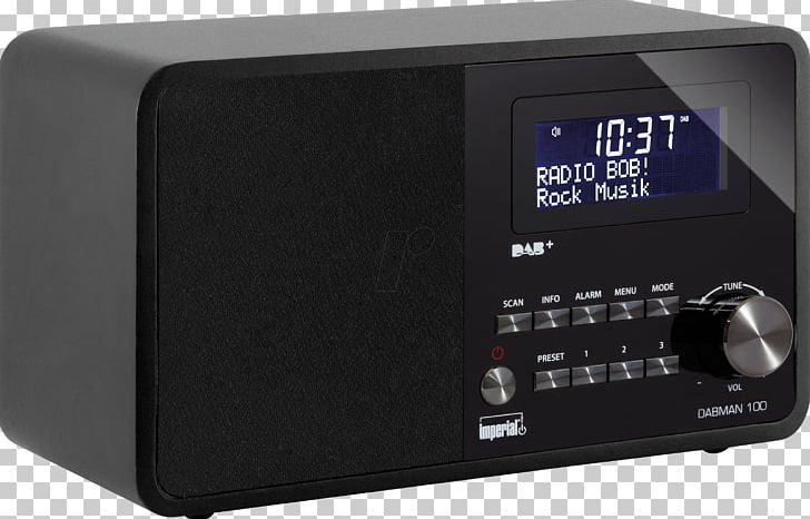 DAB+ Table Top Radio Imperial Dabman 100 AUX FM Broadcasting Digital Radio Digital Audio Broadcasting PNG, Clipart, Auxeingang, Aux In, Dab, Electronic Device, Electronics Free PNG Download