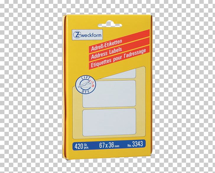 Paper Label Avery Zweckform Avery Dennison PNG, Clipart, Angle, Avery Dennison, Avery Zweckform, Herma, International Article Number Free PNG Download