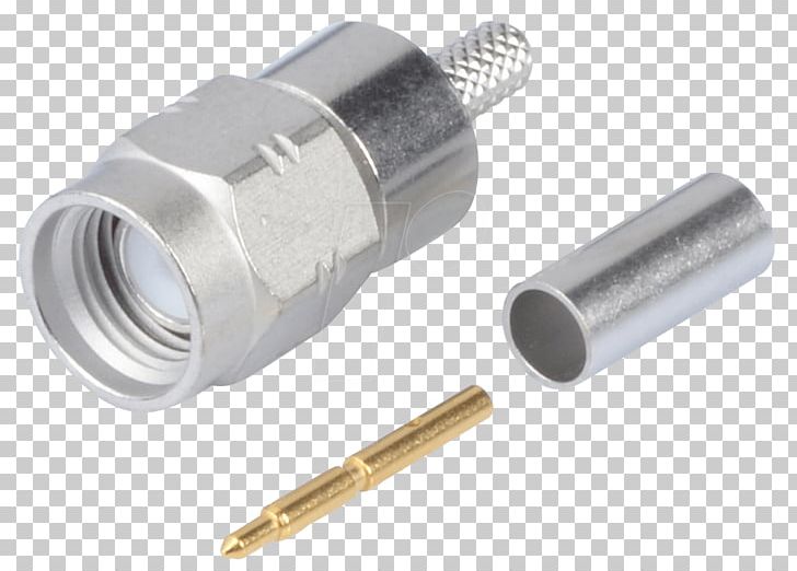 Coaxial Cable SMA Connector Electrical Connector Crimp RP-SMA PNG, Clipart, Adapter, Buchse, Coaxial, Coaxial Cable, Crimp Free PNG Download