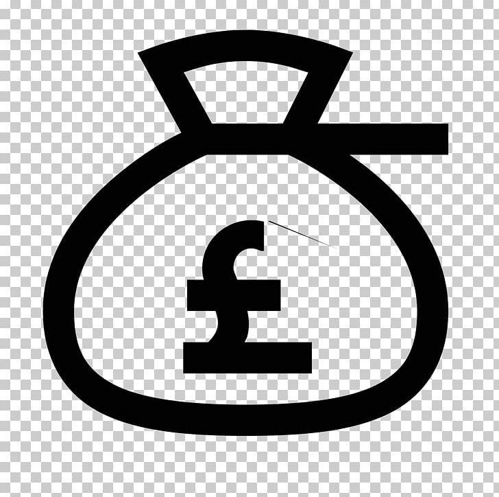 Computer Icons Money Bag Euro Pound Sterling PNG, Clipart, Area, Bag, Black And White, Brand, Computer Icons Free PNG Download