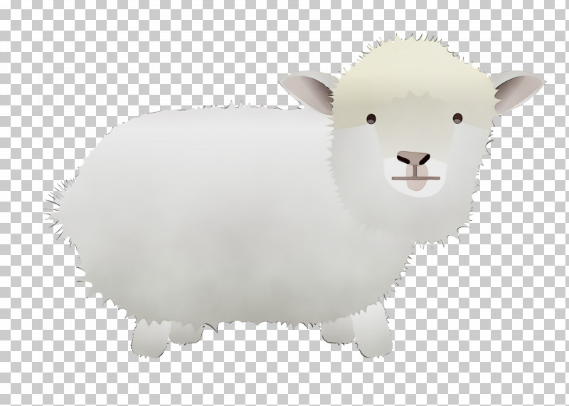 Sheep Stuffed Toy Snout PNG, Clipart, Paint, Sheep, Snout, Stuffed Toy, Watercolor Free PNG Download