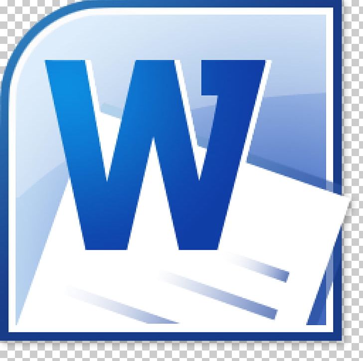 Microsoft Office 2010 Microsoft Word Computer Icons PNG, Clipart, Area, Blue, Brand, Computer, Computer Software Free PNG Download