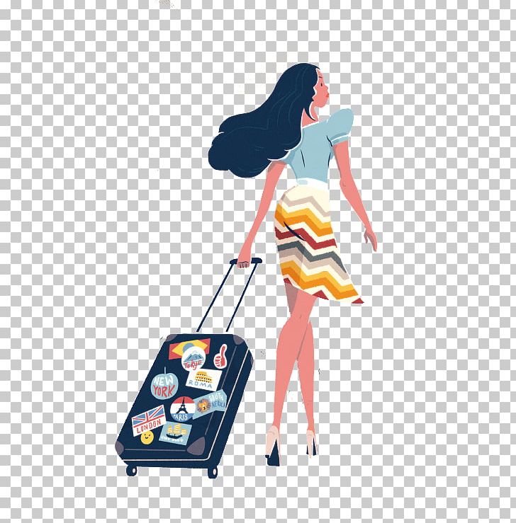Suitcase Illustration PNG, Clipart, Adobe Illustrator, Anime Girl, Art, Art Associates Amsterdam, Baby Girl Free PNG Download