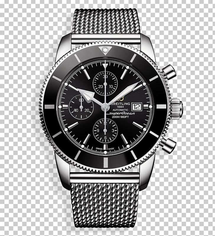 Chronograph Breitling SA Superocean Diving Watch PNG, Clipart, Accessories, Automatic Watch, Bracelet, Brand, Breitling Free PNG Download