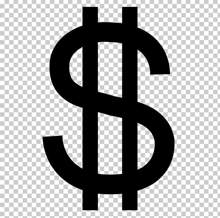 Dollar Sign United States Dollar Currency Symbol PNG, Clipart, Australian Dollar, Bank, Black And White, Brand, Currency Free PNG Download