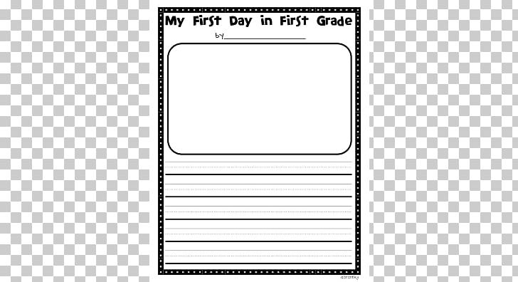 First Day Of School First Grade Student Writing PNG, Clipart, Angle, Area, Black, Black And White, Classroom Free PNG Download