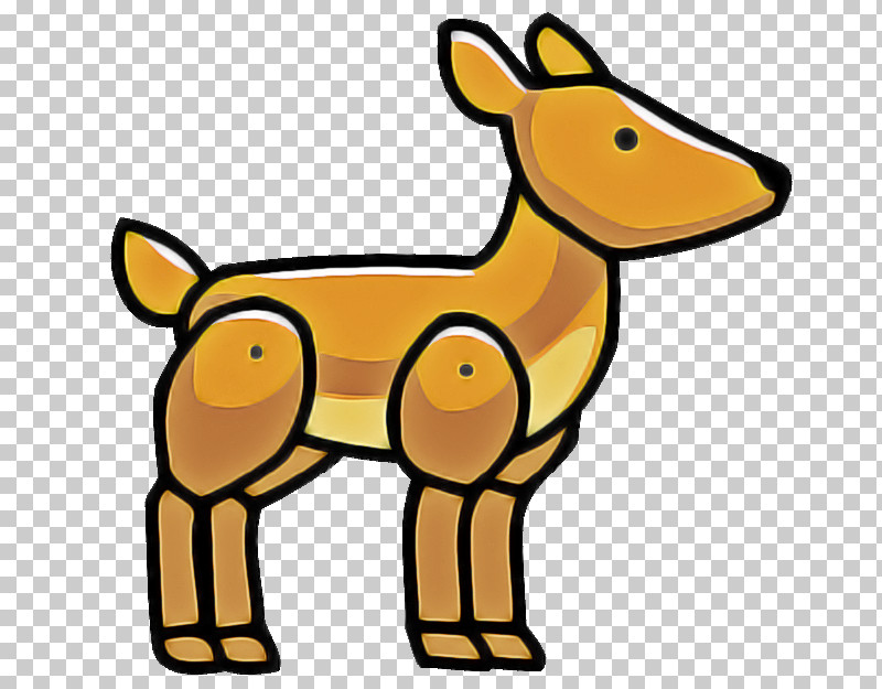 Animal Figure Yellow Wildlife Snout Tail PNG, Clipart, Animal Figure, Fawn, Snout, Tail, Toy Free PNG Download