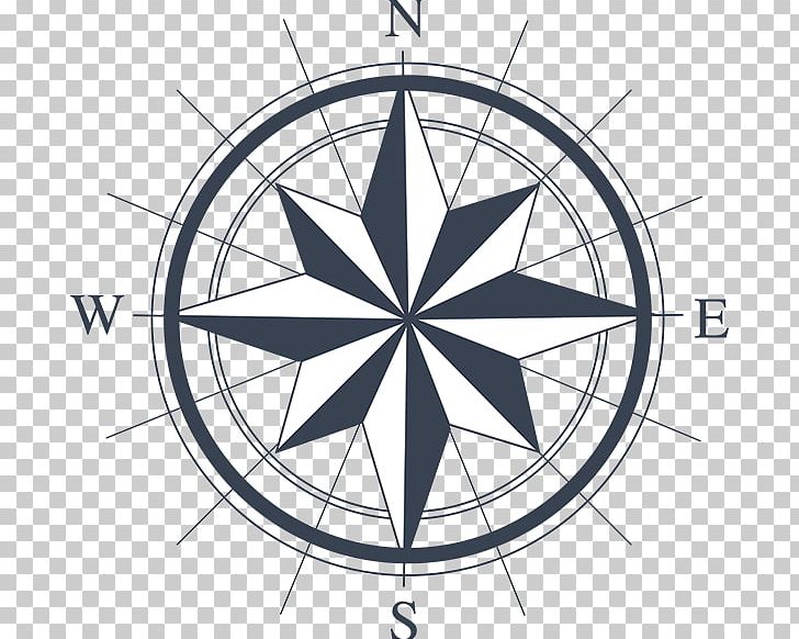 Drawing Compass Rose PNG, Clipart, Angle, Area, Art, Bicycle Wheel, Black And White Free PNG Download
