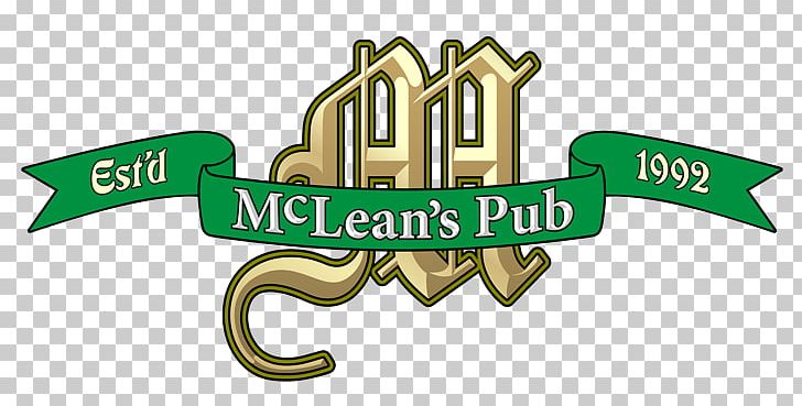 McLean's Pub Logo Bar Staff MTL PNG, Clipart,  Free PNG Download