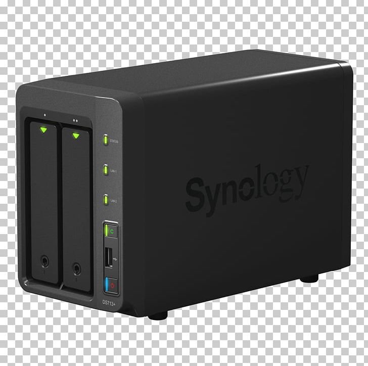 Synology Inc. Network Storage Systems Synology DiskStation DS713+ Computer Servers Computer Network PNG, Clipart, Computer Component, Computer Data Storage, Computer Network, Computer Servers, Data Storage Free PNG Download