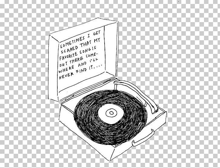 Phonograph Record Drawing Line Art Sketch PNG, Clipart, Album, Angle, Art, Black And White, Circle Free PNG Download