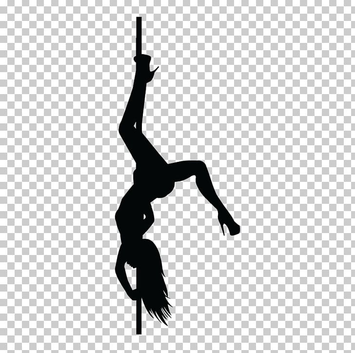 Pole Dance Wall Decal Art Physical Fitness PNG, Clipart, Arm, Art, Bikini, Black, Black And White Free PNG Download