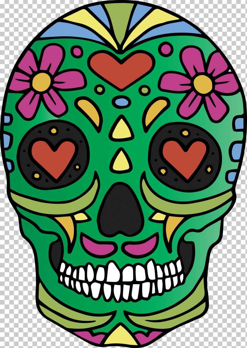 Skull Mexico Cinco De Mayo PNG, Clipart, Cinco De Mayo, Flower, Mexico, Skull, Visual Arts Free PNG Download