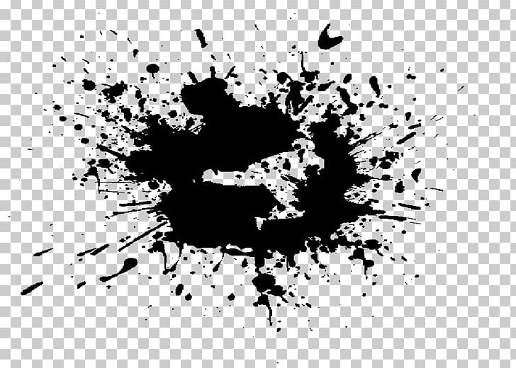 Painting Splatter Film PNG, Clipart, Art, Black, Black And White, Circle, Clip Art Free PNG Download