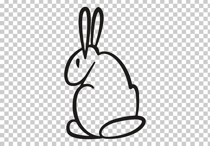 Rabbit Easter Bunny Computer Icons PNG, Clipart, Animals, Area, Autocad Dxf, Avatar, Black Free PNG Download