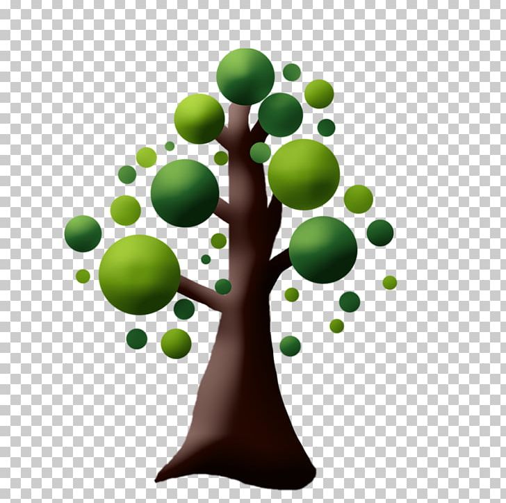 Tree Circle PNG, Clipart, Cartoon, Circle, Flowerpot, Green, Leaf Free PNG Download