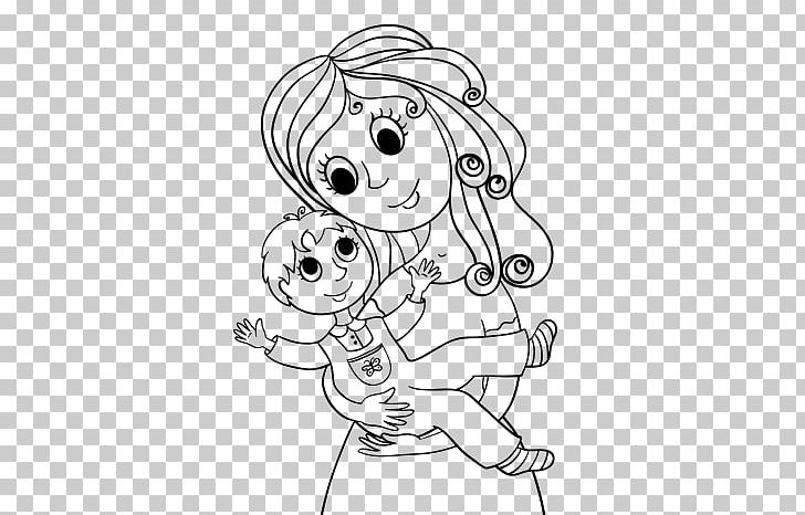 Drawing Mother Son Coloring Book Child PNG, Clipart, Black, Black And White, Breast, Cartoon, Color Free PNG Download