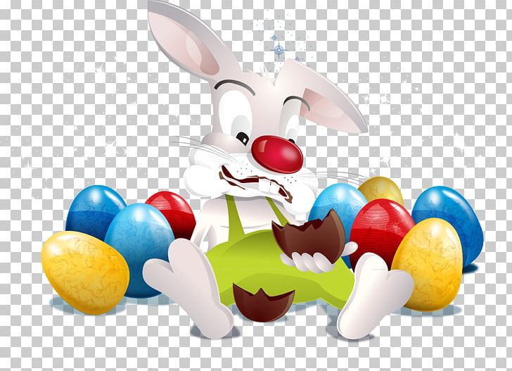 Easter Bunny Easter Egg Rabbit PNG, Clipart, Basket, Cartoon, Chocolate, Easter, Easter Illustration Free PNG Download