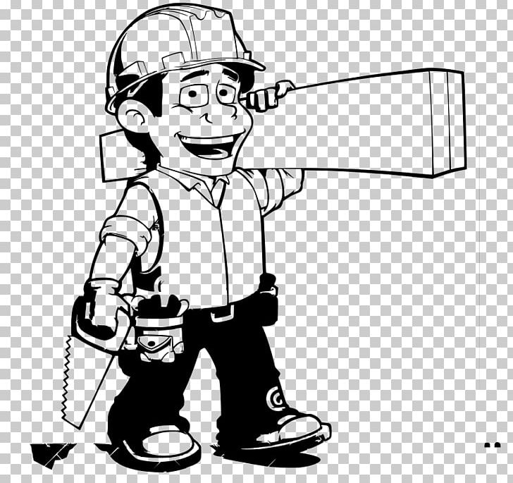 Carpenter PNG, Clipart, Angle, Area, Black, Black And White, Building Free PNG Download