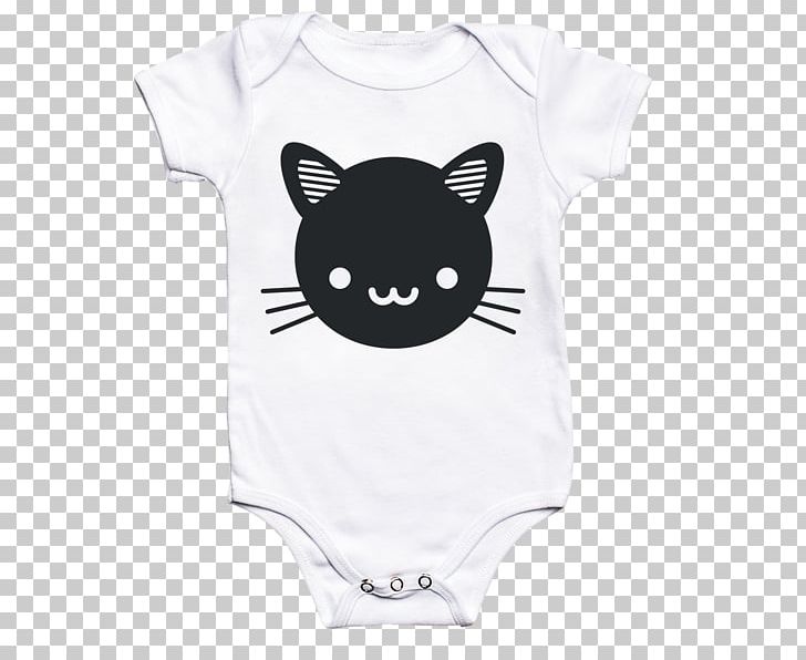 Black Cat T-shirt Baby & Toddler One-Pieces Paw PNG, Clipart, Animal, Animals, Baby Toddler Clothing, Black, Black Cat Free PNG Download