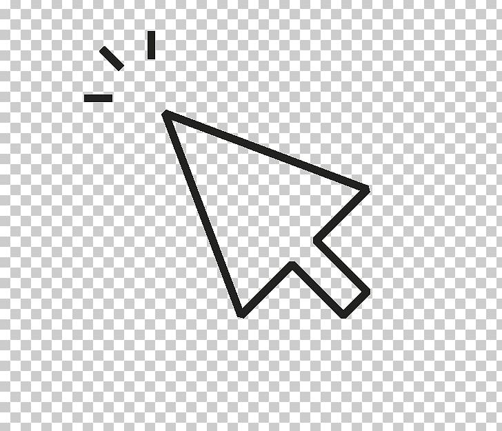 Computer Mouse Pointer Arrow Computer Icons Cursor PNG, Clipart, Angle, Area, Arrow, Black, Black And White Free PNG Download