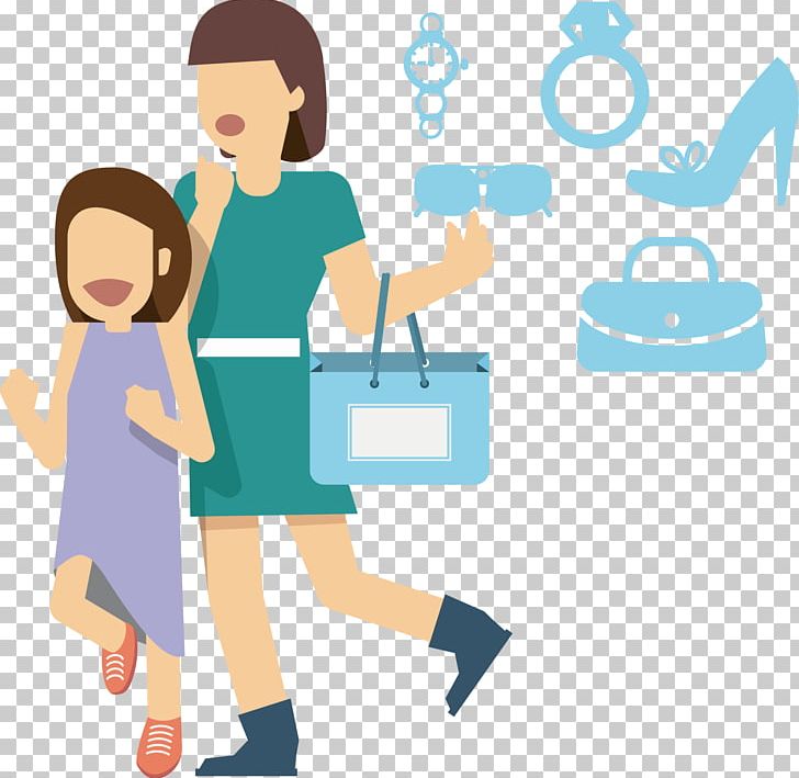 Shopping Woman PNG, Clipart, Area, Cartoon, Child, Coffee Shop, Conversation Free PNG Download