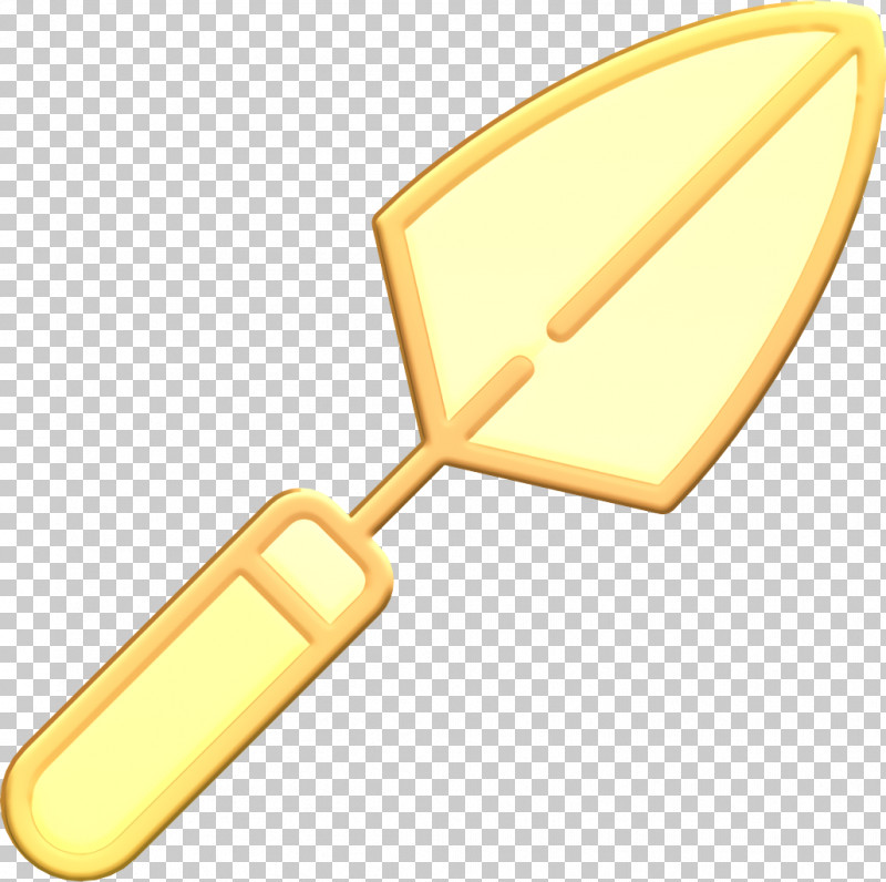 Linear Color Farming Elements Icon Trowel Icon PNG, Clipart, Linear Color Farming Elements Icon, Trowel Icon, Yellow Free PNG Download