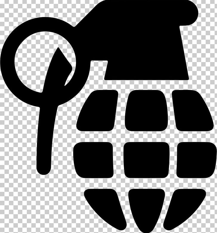 Grenade Computer Icons Weapon PNG, Clipart, Area, Artwork, Black, Black And White, Bomb Free PNG Download