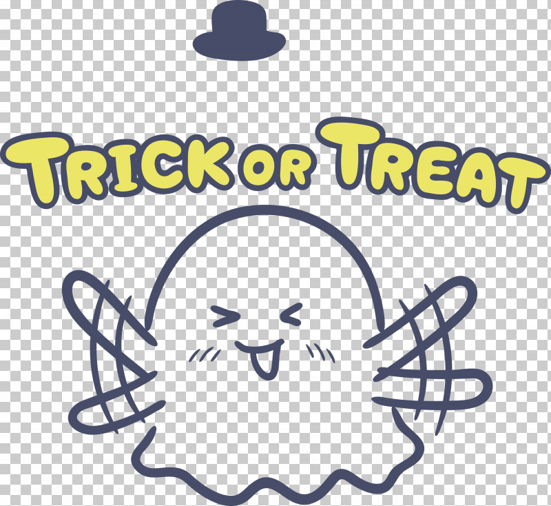 TRICK OR TREAT Happy Halloween PNG, Clipart, Behavior, Cartoon, Geometry, Happiness, Happy Halloween Free PNG Download