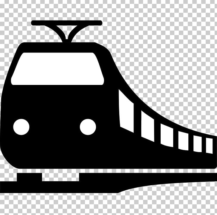 Rail Transport Train Station Rapid Transit Track PNG, Clipart, Angle, Area, Black, Black And White, Computer Icons Free PNG Download