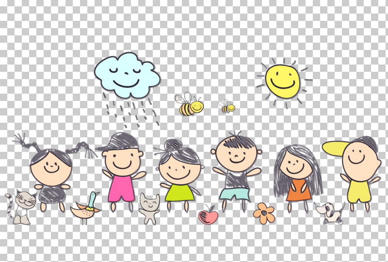 Cartoon Social Group Sharing Happy PNG, Clipart,  Free PNG Download
