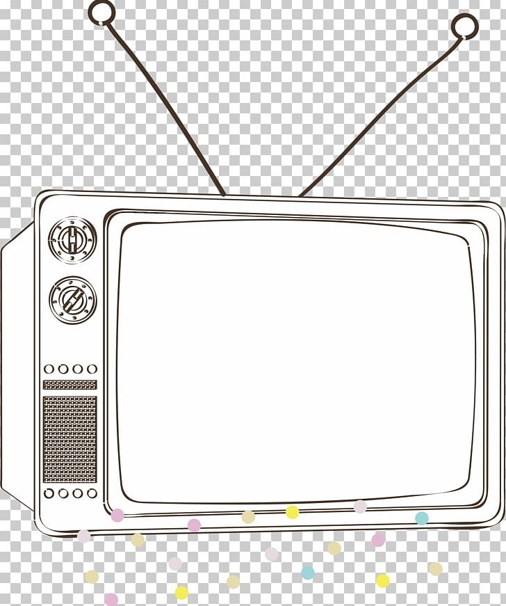 Cartoon Television Black And White PNG, Clipart, Area, Border Frame,  Christmas Frame, Download, Drawing Free PNG