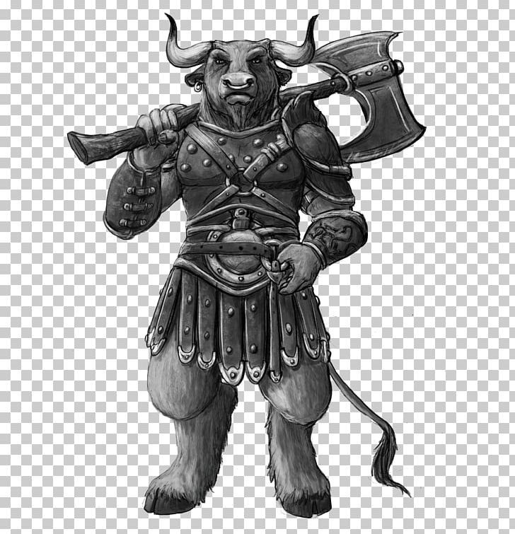 Minotaur Artist Work Of Art PNG, Clipart, Armour, Art, Artist, Black And White, Dark Eye Free PNG Download