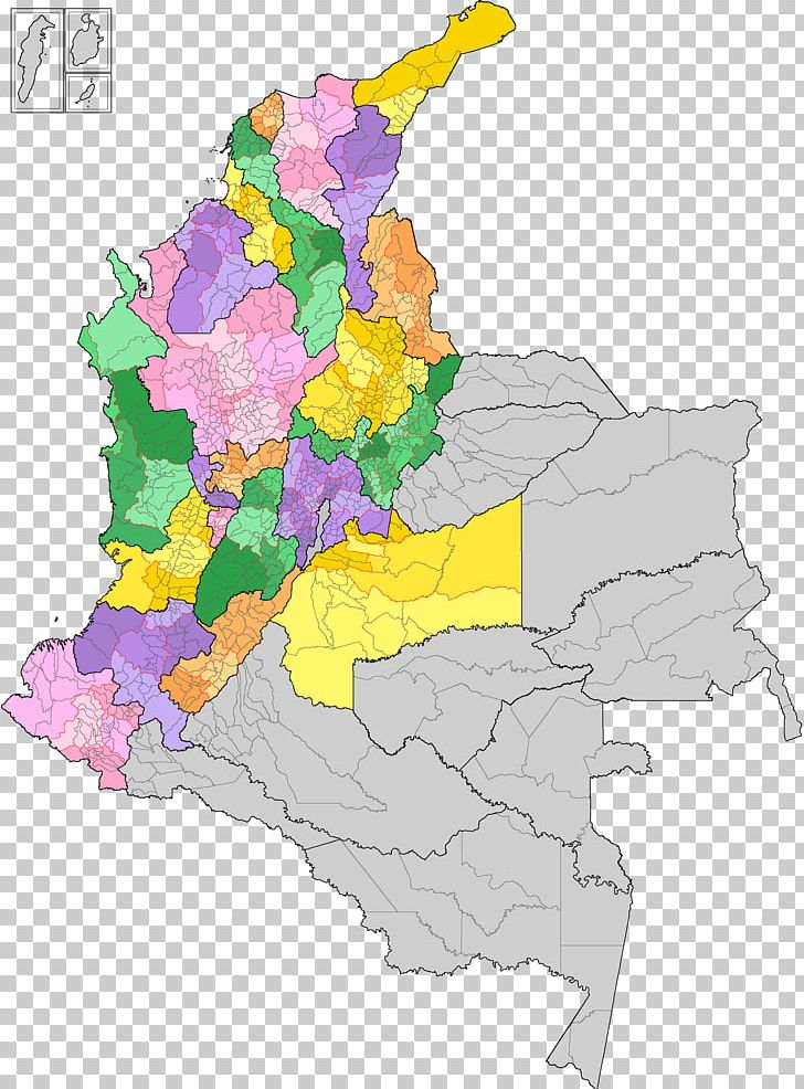 Departments Of Colombia Map PNG, Clipart, Area, Atlas, Colombia, Departments Of Colombia, Flower Free PNG Download