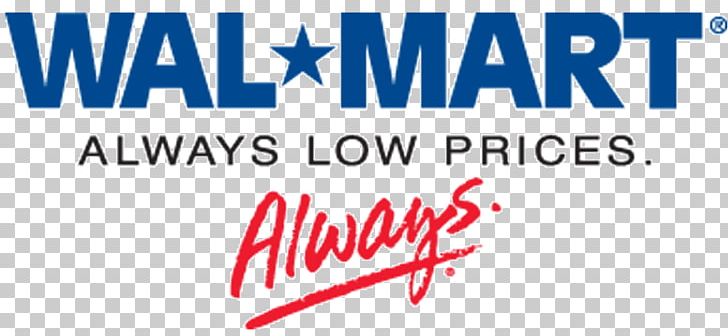 Walmart Supercenter Retail Everyday Low Price PNG, Clipart, Advertising, Area, Banner, Blue, Brand Free PNG Download