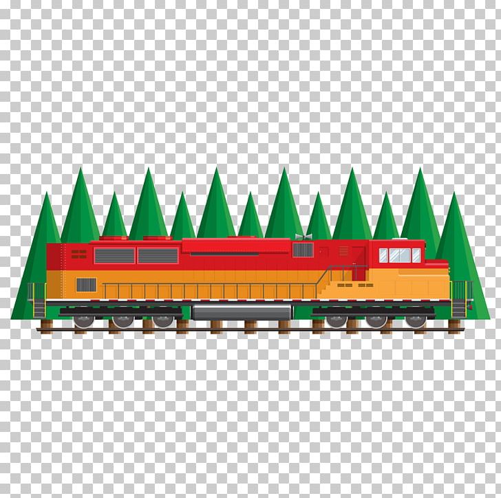 Train Euclidean Road PNG, Clipart, Angle, Element, Euclidean Vector, Forest, Grass Free PNG Download