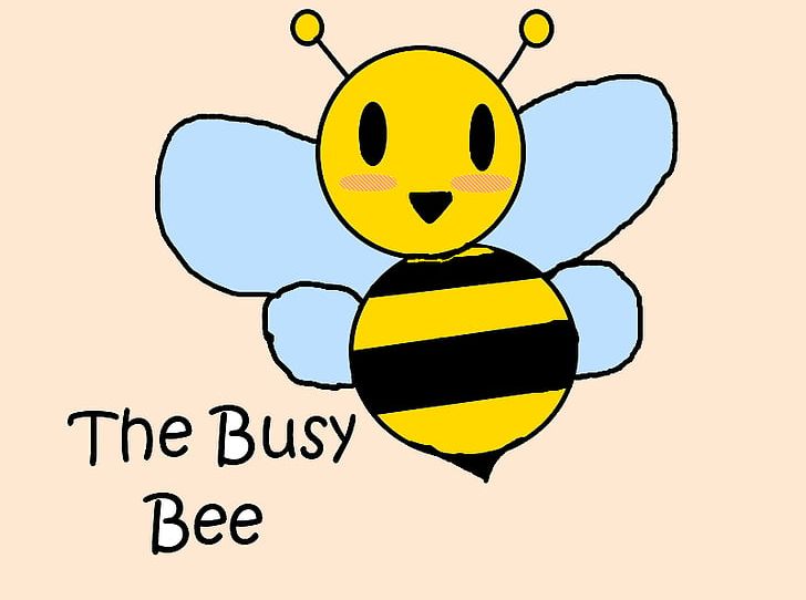 Busy Bee Cuteness PNG, Clipart, Area, Bee, Bumblebee, Busy Bee, Butterfly Free PNG Download