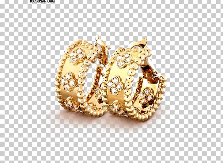 Earring Van Cleef & Arpels Colored Gold Jewellery PNG, Clipart, Body Jewelry, Bracelet, Cartier, Charm Bracelet, Colored Gold Free PNG Download