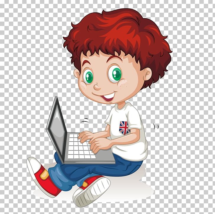 Laptop Computer Keyboard Illustration PNG, Clipart, Boy, Cartoon, Child, Cloud Computing, Computer Free PNG Download