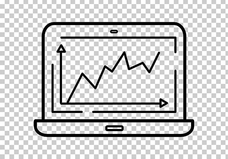 Line Chart Computer Icons Laptop PNG, Clipart, Angle, Area, Bar Chart, Black, Black And White Free PNG Download