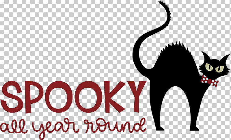 Spooky Halloween PNG, Clipart, Cartoon, Cat, Catlike, Domestic Shorthaired Cat, Halloween Free PNG Download