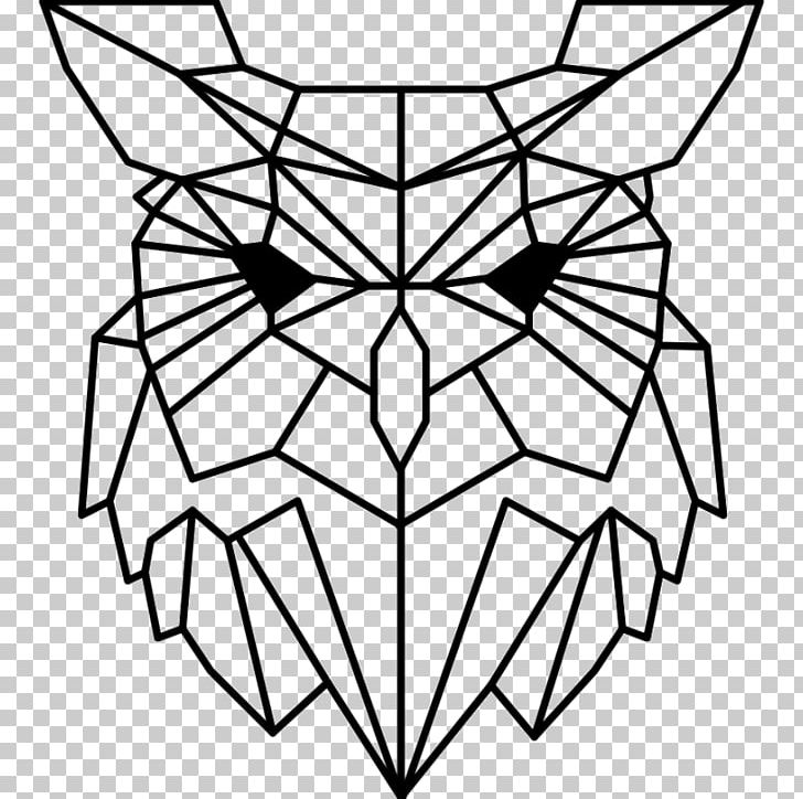 Owl Graphics Geometry PNG, Clipart, Angle, Animals, Area, Artwork, Black Free PNG Download