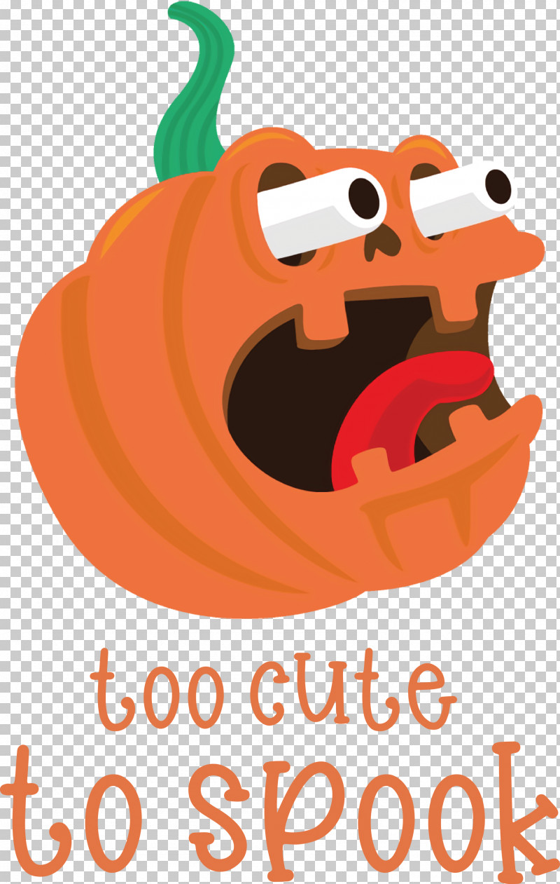 Halloween Too Cute To Spook Spook PNG, Clipart, Cartoon, Fruit, Geometry, Halloween, Line Free PNG Download