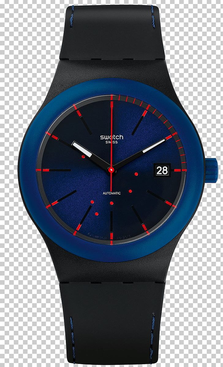 Swatch Automatic Watch Quartz Clock Mechanical Watch PNG, Clipart, Accessories, Analog Watch, Automatic Watch, Blue, Brand Free PNG Download