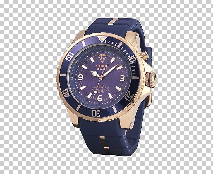 Watch Kyboe Gold Clock Clothing Accessories PNG, Clipart, Black, Blue, Brand, Clock, Clothing Accessories Free PNG Download