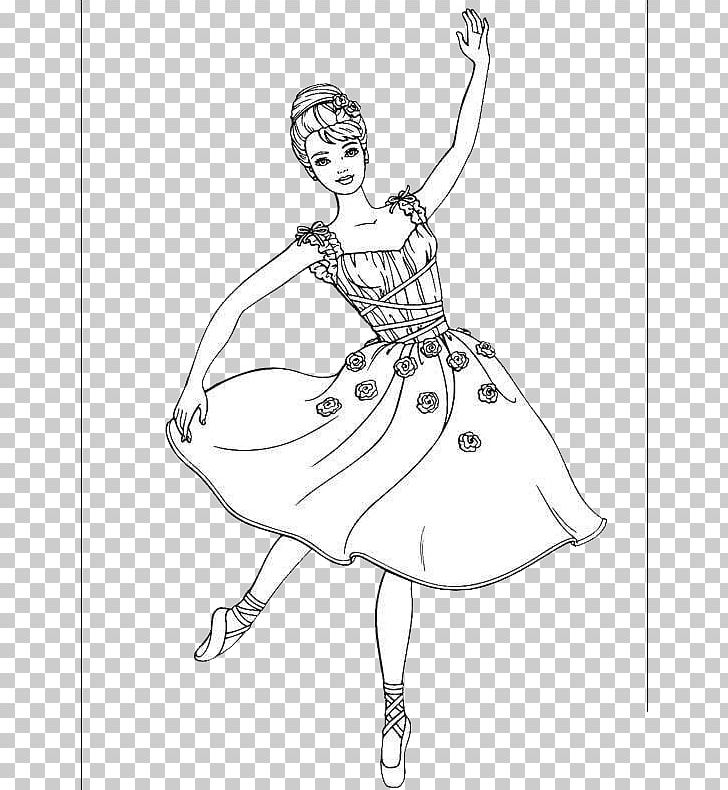 Barbie Coloring Book Child Doll Toy PNG, Clipart, Arm, Ballet Dancer, Cartoon, Dancing, Fashion Design Free PNG Download