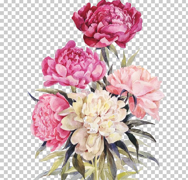 Peony Flower Bouquet Illustration PNG, Clipart, Artificial Flower, Carnation, Flower, Flower Arranging, Flowers Free PNG Download